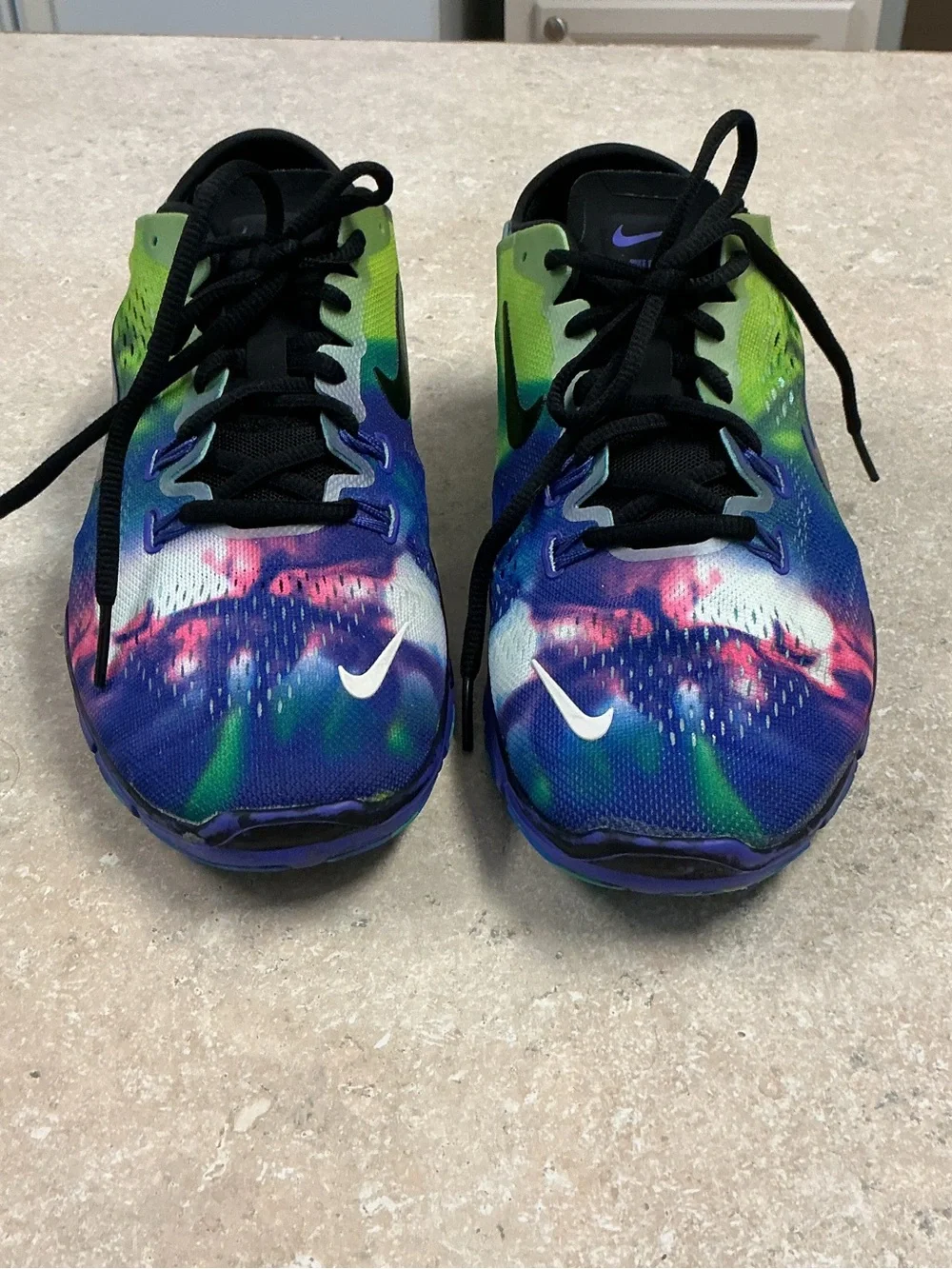 Nike Free TR Fit 4 5.0 SZ 9.5 Tie-dye Sneakers Womens Athletic Shoes